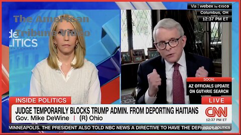 RINO Governor Goes on CNN to Betray Republicans, Fight to Keep Haitian Migrants in Ohio
