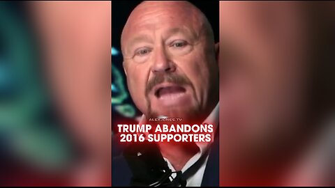 Alex Jones Responds To Trump Kicking 2016 Supporters Out of His Cult Over Epstein Files - 7/16/25