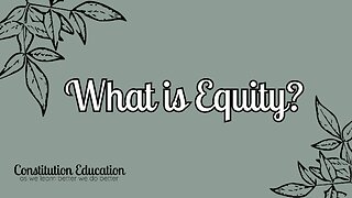 What is Equity?