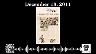 #OnThisDay December 18, 2011: Final Convoy