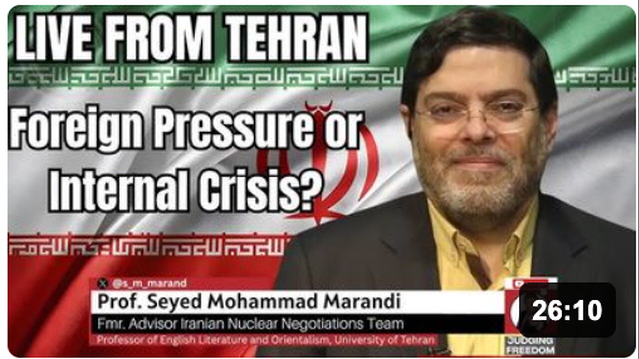 Foreign Pressure or Internal Crisis? : Prof. Seyed Mohammad Marandi