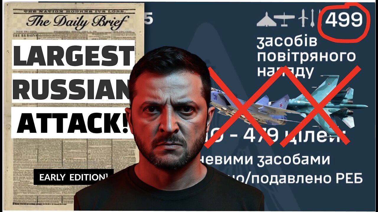 Putin's LARGEST EVER Night Attack & Ukraine's Stunning Response