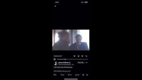 James OKeefe releasing data on 7 th May 2025