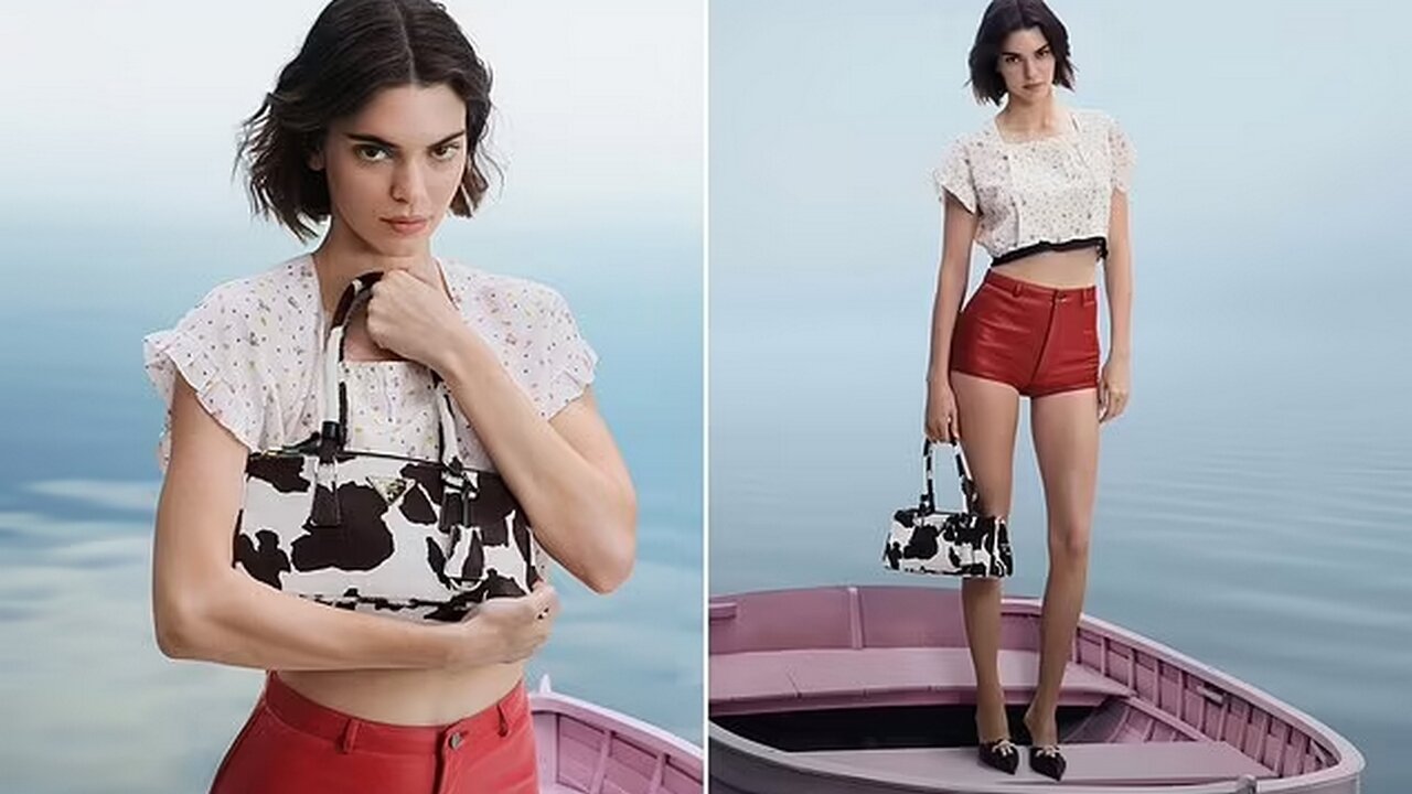 "Kendall Jenner Stuns in Prada Summer Campaign"
