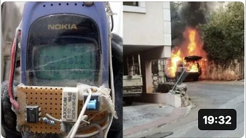 "Second Wave of Explosions: 'Walkie Talkies' & Landline Phones Now Detonating!"