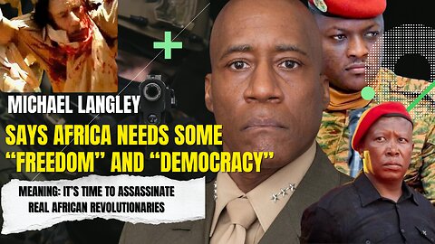 America wants to give Africa "Freedom" and "Democracy"