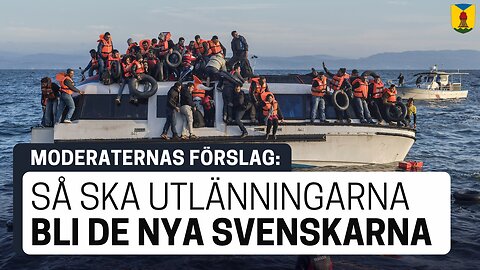 Moderaterna: Utlänningarna ska bli "första generationens svenskar"