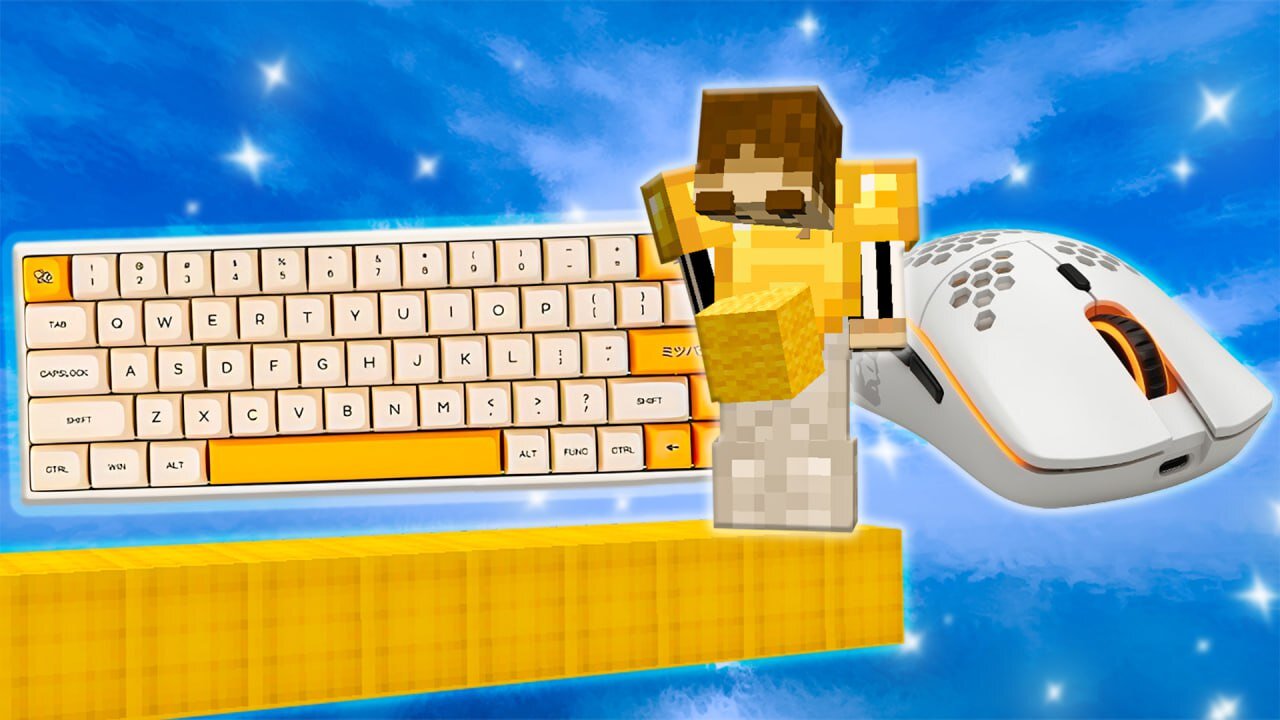 (Godbridging) Relaxing Bedwars ASMR Keyboard & Mouse Sounds | Hypixel Bedwars