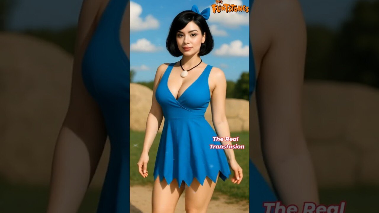 The Flintstones Characters Transform from Animation to Real