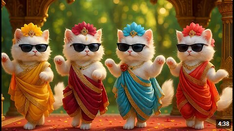 बिल्ली डांस | Cutest Cat videos funny dance🤣💃Dance Videos for cats #funny #dancingcat #cat #cute