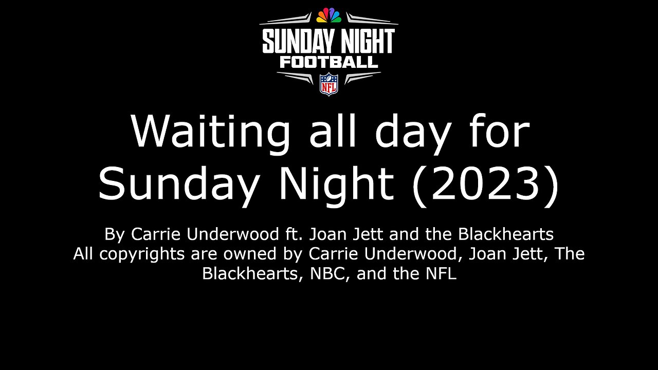 Waiting all day for Sunday night (2023)
