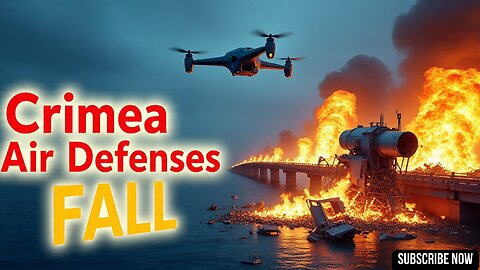 Ukraine Destroys Russia’s Air Defenses in Crimea 🚨 Bridge Now Undefended & SAM Systems Lost
