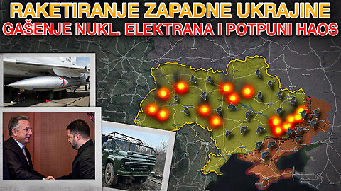 Udari Po Zapadnoj Ukrajini⚔408Gerana+39Raketa⚔General Preživio Atentat⚔Proboji Širom Fronta.7.2.2026