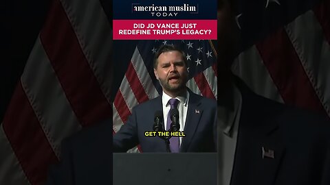Did JD Vance just redefine Trump's legacy.