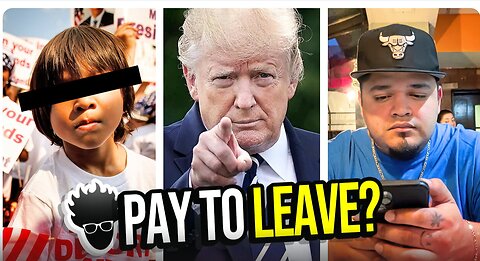 Trump to PAY Illegals to LEAVE. Bill to Ban Boycott PULLED. 'Terror' Attack Foiled in UK & MORE!