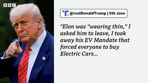 Donald Trump has no plans to talk to Elon Musk, White House says