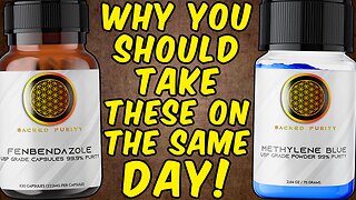 Why You Should Take Fenbendazole & Methylene Blue On The Same Day!