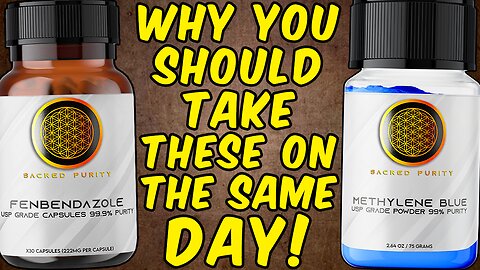 Why You Should Take Fenbendazole & Methylene Blue On The Same Day!