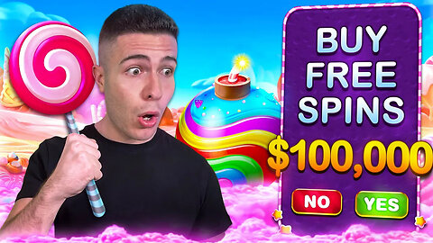 BACK AT SWEET BONANZA 🍭 BUYING A $100,000 BONUS