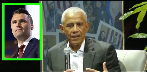 Obama signals for audience to STOP CLAPPING after saying Charlie Kirk’s ideas were ‘wrong’