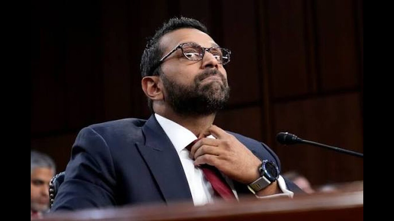 Kash Patel panics and did not see this coming with Rep Lieu