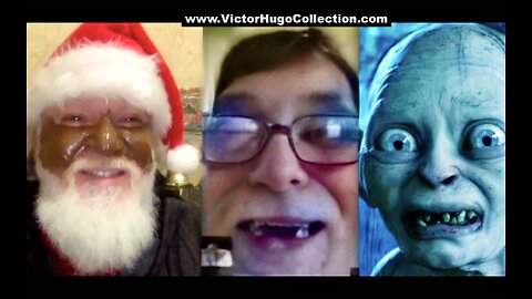 Black Santa Serenades Jim Fetzer Flunky Paul Hilf With All I Want For Christmas Is My 2 Front Teeth