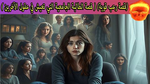 (قصة رعب قوية) ( قصة الطالبة الجامعية التي تعيش في عقول الآخرين ) لا أنصح بمشاهدة هذا الفيديو لوحدك