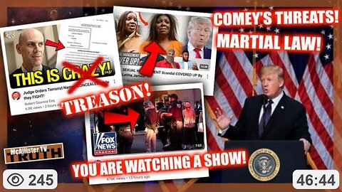 DEMOCRAT SHTSHOW! YOU'RE WATCHING A MOVIE! MEGA MEMES! MARTIAL LAW! ~ McAllister TV - Linda Paris 5.30.25
