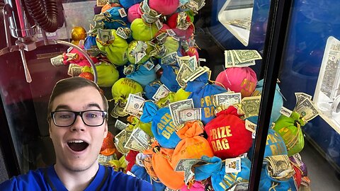 Mystery Bag Claw Machine Found!