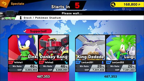 SSBU Online Spectator Mode with Special Characters Quickie 1/8/26