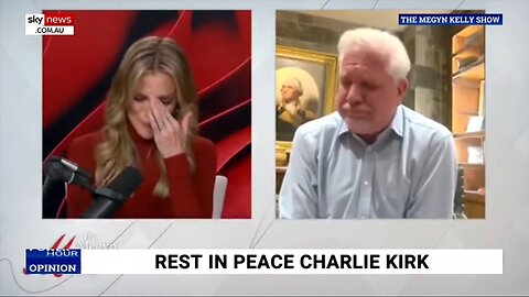 Megyn Kelly breaks down in tears over Charlie Kirk’s assassination