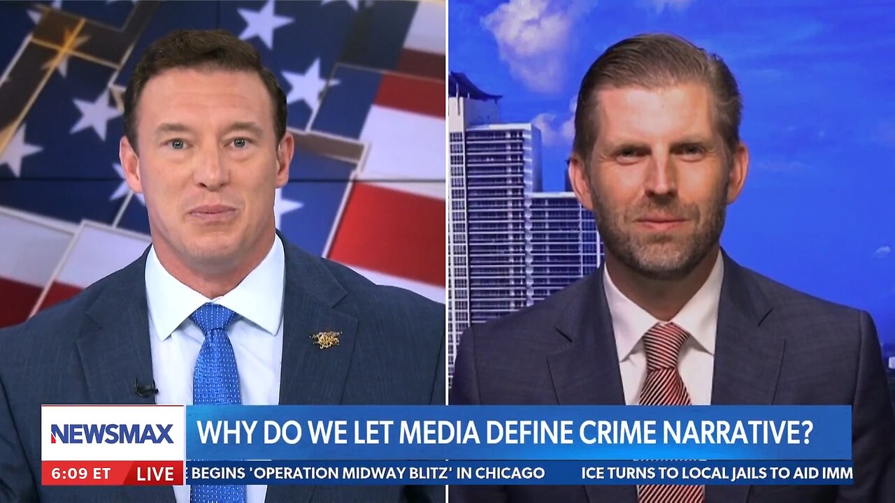 Eric Trump on Violent Crimes in Dem-run cities, Lawfare & Epstein saga