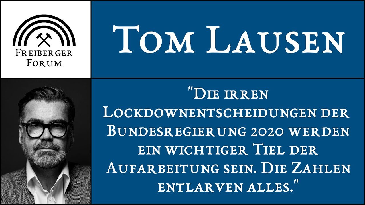 " DIE IRREN LOCKDOWN-ENTSCHEIDUNGEN DER BUNDESREGIERUNG !!! " - Tom Lausen - Freiberg - 21.2.25