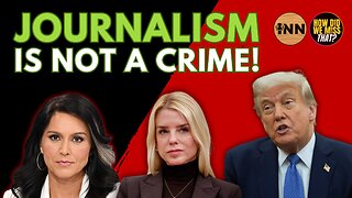 Journalism IS NOT A CRIME! Trump Admin Criminalizing Journalism. | @GetIndieNews