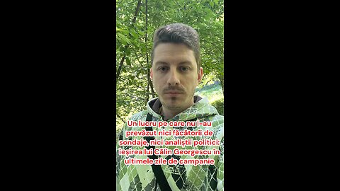 Un lucru pe care nu l-au prevăzut făcătorii de sondaje: ieșirea lui Călin Georgescu