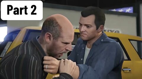 "Michael Crashed Out On Simeon" 😂 GTA 5 PART 2