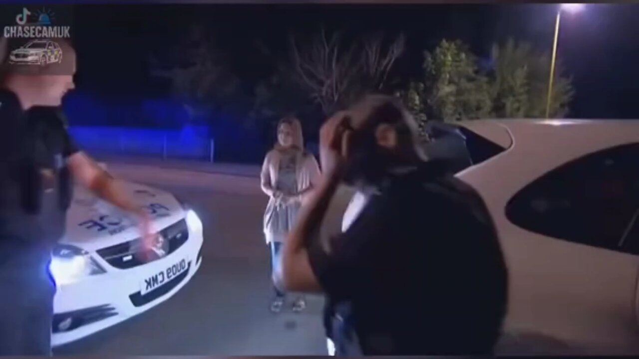 Police stop speeding Porsche—surprised to find an unexpected driver behind the wheel.