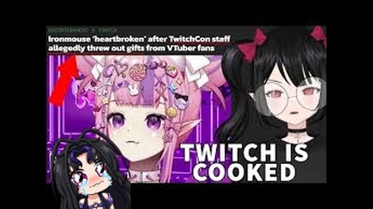 Goddess React Twitch con Screwed over Ironmouse
