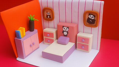DIY Clay Doll House for Kids | Cute & Easy Miniature House Making