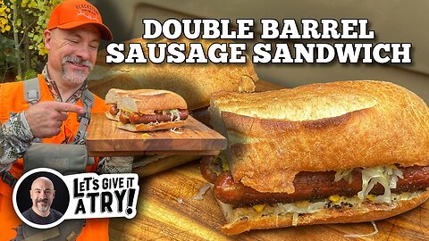Double Barrel Sausage Sandwich | Blackstone Griddles