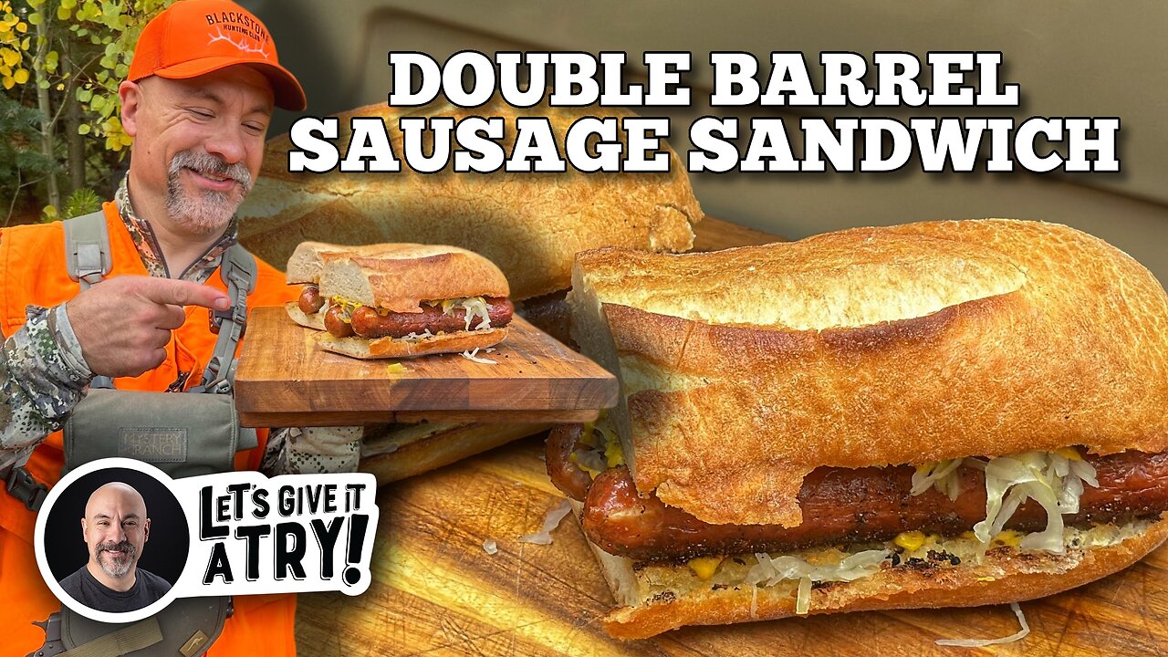 Double Barrel Sausage Sandwich | Blackstone Griddles