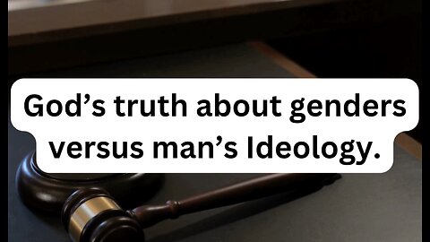 God's Truth About Genders.