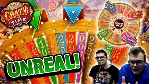 BEST CRAZY TIME SESSION EVER!