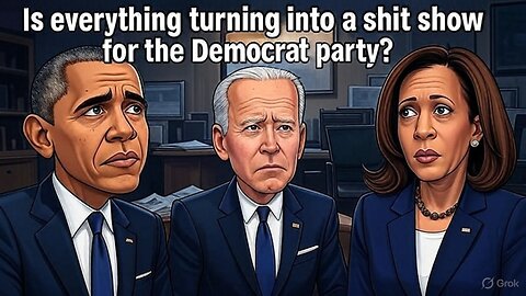 Is everything turning into a shit show for the Democrat party? - AC Daily Show (Ep. 515)