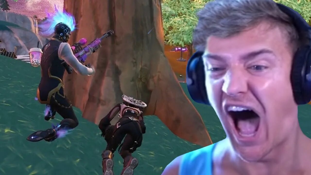 Ninja Can't Stop PUNCHING His Desk After Heavy Snipers RETURN To Season 2 Of Fortnite!