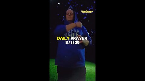 Daily Prayer 🙏 | 8/1/25 #MorningPrayer #MorningRoutine #DailyPrayer #SobrietyJourney #SoberCoach