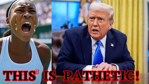 Coco Gauff wins French Open! Then takes SHOT at Trump and makes RACIST comment in INSANE interview!