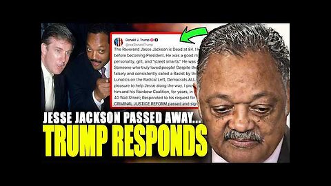Jesse Jackson Flashback ROCKS Narrative as Black Voters Question Democrat Loyalty