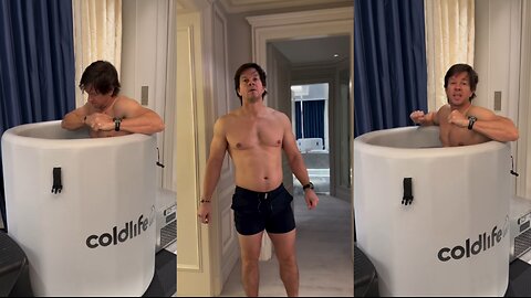 Mark Wahlberg’s Cold Therapy Journey: Taking the Plunge Worldwide! 🥶