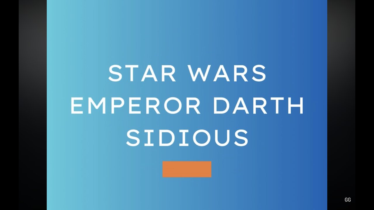 Star Wars Darth Sidious #starwars #starwarslore #darthsidious